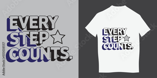 every step counts, design