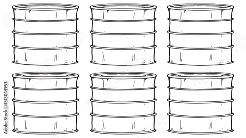 Bitumen Drum Packaging for Asphalt Material