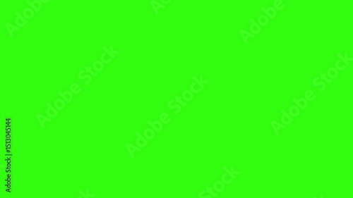 Multicolored fluid swirls, splashes on green screen background. Stock transition with a viscous substances in 4K with alpha channel. Cartoon style 2D video transition.