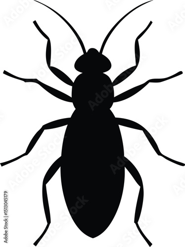 termite silhouette vector