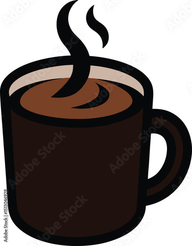 Warm, Cozy Mug of Coffee A Perfect Pick-Me-Up for a Cold Day