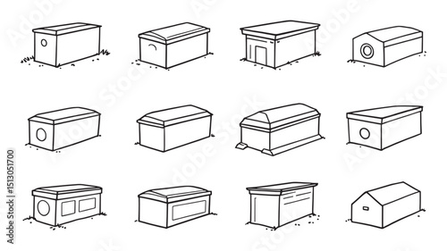 Burial Vault Funeral Reinforced Burial Container