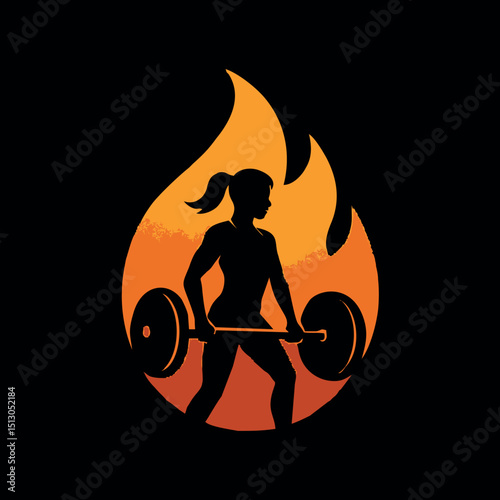 A bold and dynamic gym logo design featuring muscular arms, dumbbells, or fitness symbols. Perfect for gyms, fitness centers, personal trainers, bodybuilding clubs, and health brands. The logo conveys