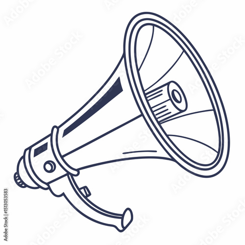 megaphone icon vector illustration