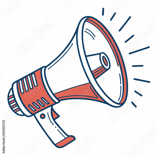 megaphone icon vector illustration