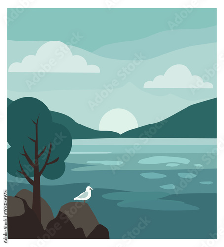 Scenic Landscape Illustrations-06