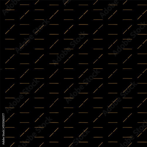 diagonals of hand drawn stripes. decorative art. brown repetitive background. vector seamless pattern. geometric fabric swatch. wrapping paper. design template for linen, textile, home decor