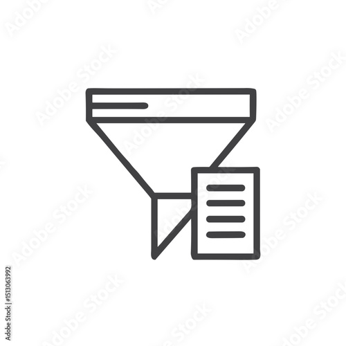 Filter Options Icon for Dating App Search Customization, Partner Preference Settings, Match Criteria Selection and User-Specific Discovery Features