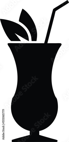 mortar and pestle vector illustration icon on transparent background
