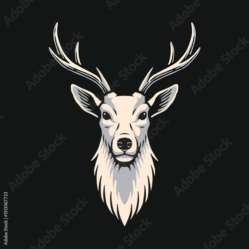 Deer Head Illustrations