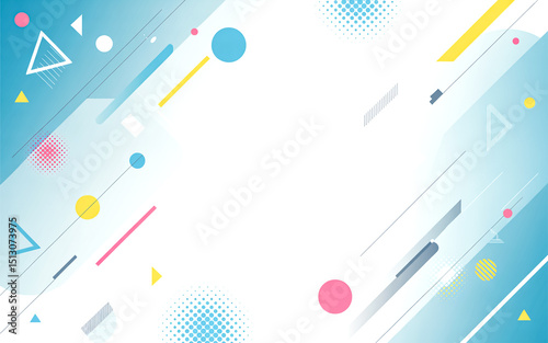 Modern Geometric Abstract Background Design White Central Area  ideal for contemporary design and stylish interiors