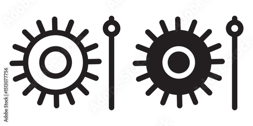 set brightness control from bright to dark
