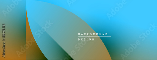 Abstract gradient background. Blue, green, orange hues blend smoothly. Minimalist design with text overlaybackground, design. Modern aesthetic.