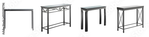 Modern and versatile console tables showcasing sleek designs, minimalistic styles, and functional aesthetics, ideal for home decoration, entryway organization, and stylish storage solutions.