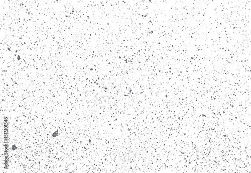 Spray grainy overlay texture background. Grunge dust rough messy cover template. Distressed powder texture layout for abstract design use.