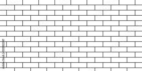 masonry pavement floor and wall limestone brickwork concrete texture. Urban white, black line cement rough row wallpaper abstract background.	
