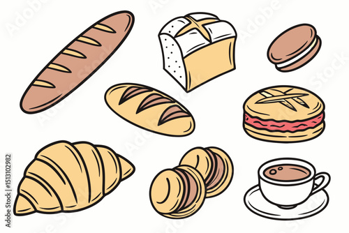 coffee and croissant