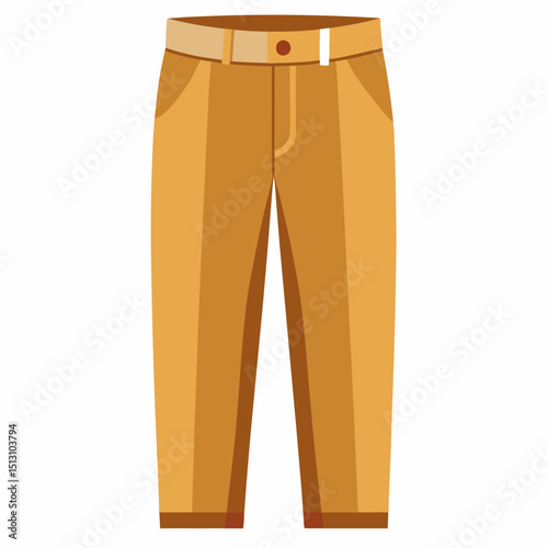chinos vector illustration, isolated on white background