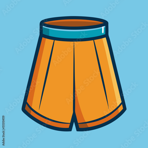 culottes vector illustration, isolated on white background