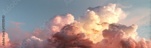 Wallpaper Mural Pastel Cloudscape Sunset Sky Torontodigital.ca