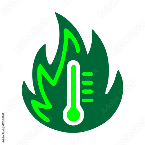 extreme heat icon