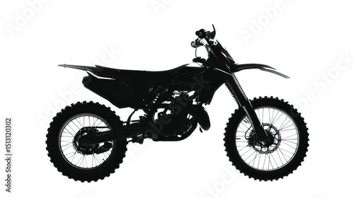 motor cross silhouette , black silhouettes isolated on white background
