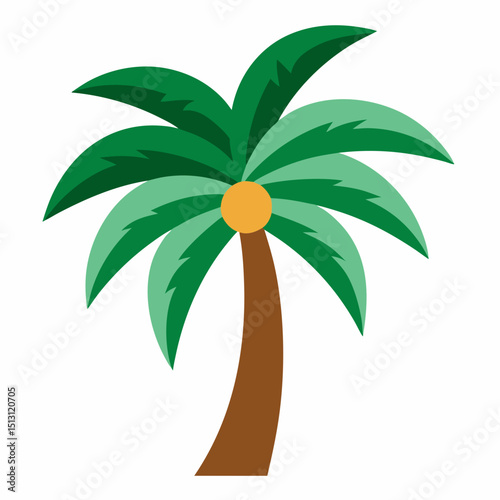 palm tree vector illustration