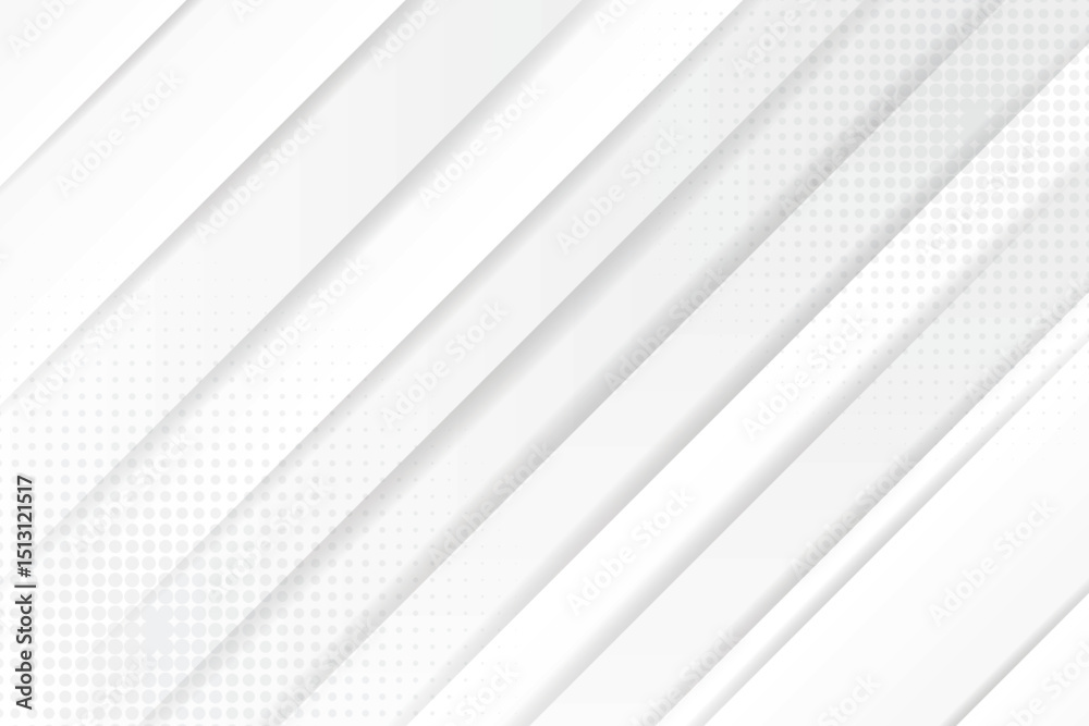 Obraz premium Abstract white and grey background. Subtle abstract background, Abstract pale geometric pattern. 