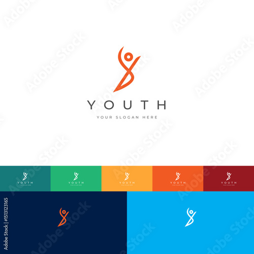 Youth Talent Logo Design Template for Personal Branding | Fully Editable