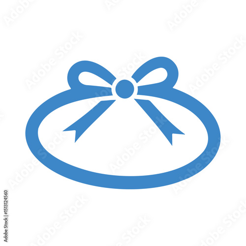 A hair band icon design