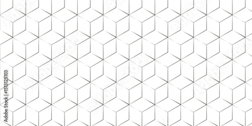 Vector tiles gradient science web tech connection triangle diamond honeycomb hexagon art. Seamless pattern with hexagon square cube geometric pattern shapes grid metal element texture design. 