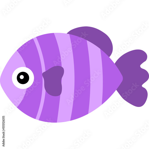 Fish Flat Illustration