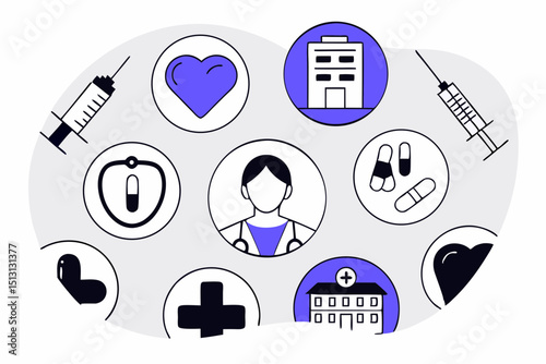 Healthcare Icon Assets Downloadable Medical Icons and Assets for Your Projects