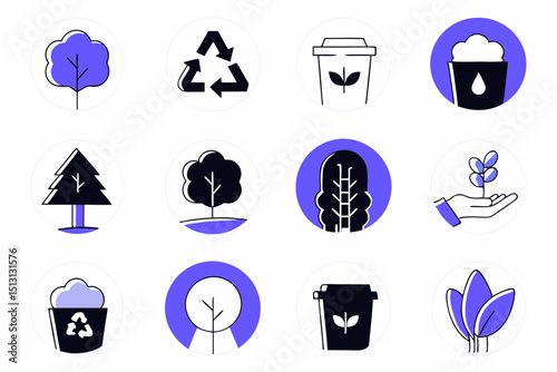 Eco-Friendly Icon Assets  A Collection of Sustainable Design Elements for Your Projects