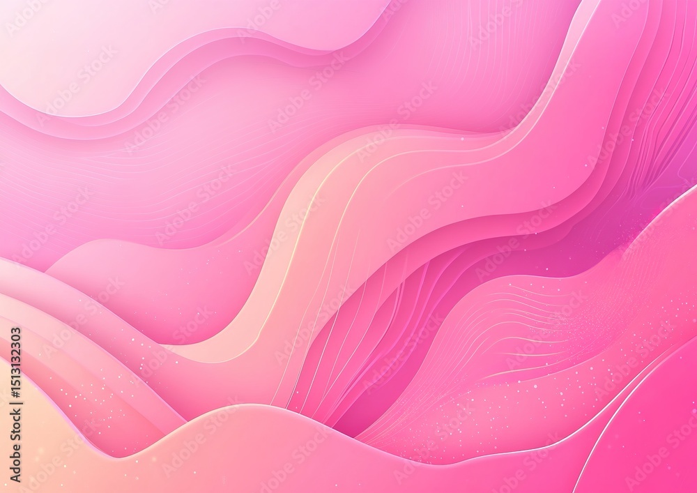 Obraz premium Abstract Pink Background Design With Layers