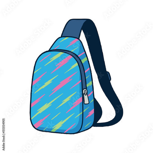 A stylish and durable school bag designed for students, featuring multiple compartments, padded shoulder straps, and a spacious main section for books, stationery, and lunch box. Made from waterproof 