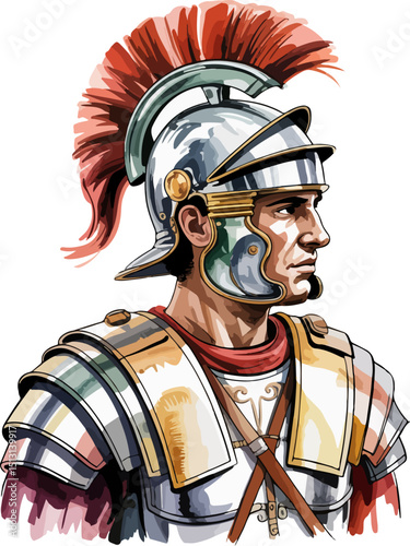 knight in helmet