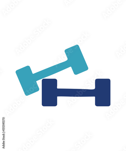 dumbbell icons 