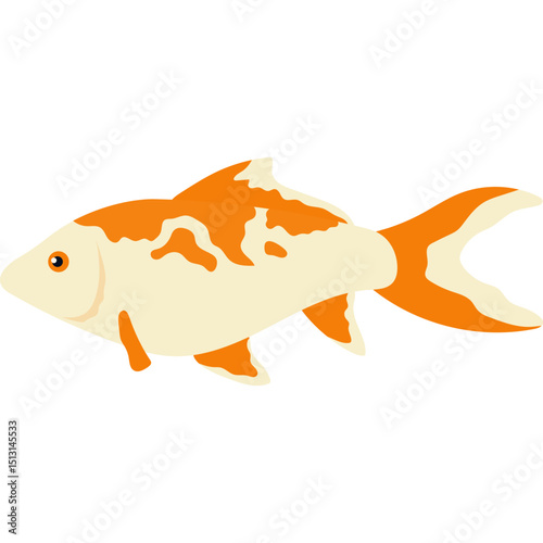 Fish Flat Illustration