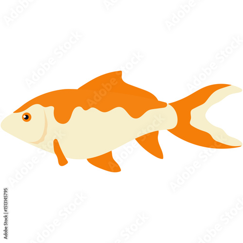 Fish Flat Illustration