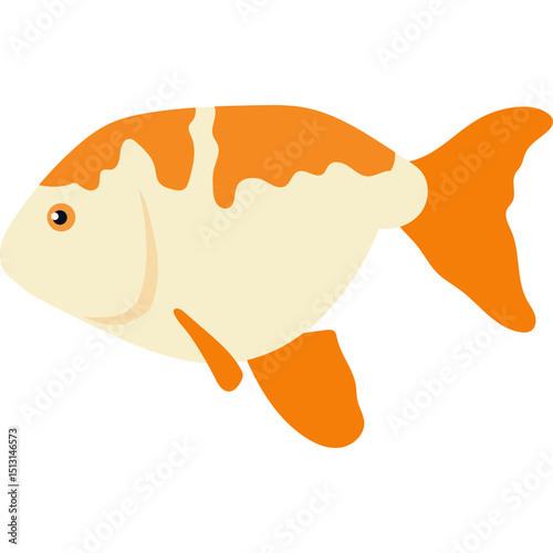 Fish Flat Illustration