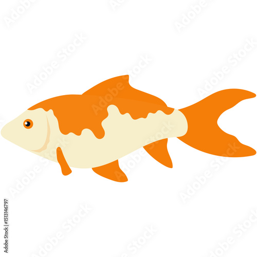 Fish Flat Illustration