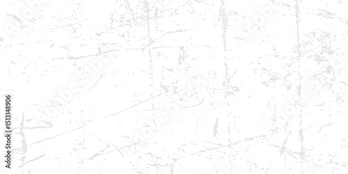 White old concrete wall grunge texture - wide banner format background with copy space for text. Grunge gray texture of chips, cracks, scratches, Soft white grunge.