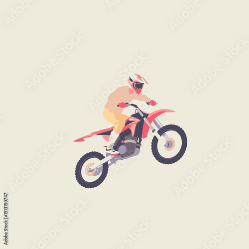 motocross vector art
