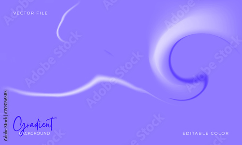 Abstract Lavender Swirl Gradient Background for Web Banners