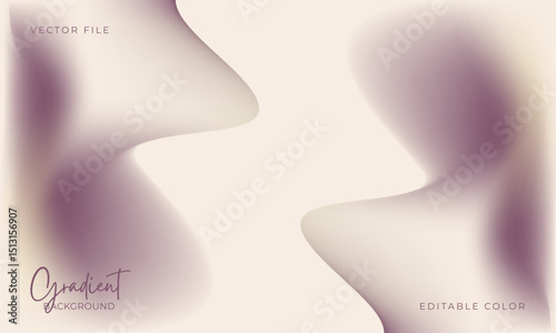 Soft Beige Gradient Background for Cosmetic Packaging