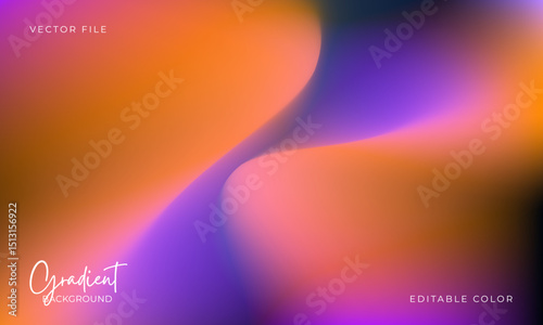 Warm Dual-Tone Gradient Background for Creative Ads