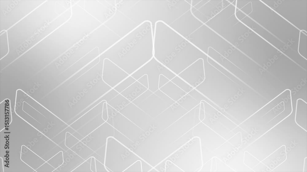 White and Black color simple and classy rectangular shapes diagonally moving modern design geometrical background