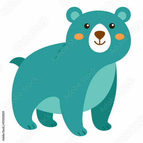 animal, cartoon, vector, illustration, hippo, mammal, wild, rhino, wildlife, zoo, hippopotamus, bear, fun, nature, elephant, art, character, cute, safari, drawing, baby, comic, rhinoceros, design, smi