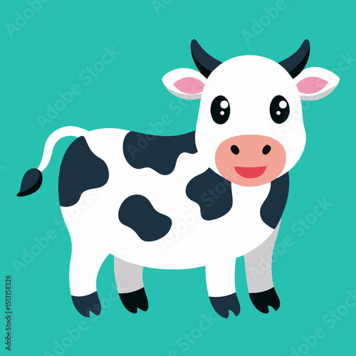 funny cow cartoon